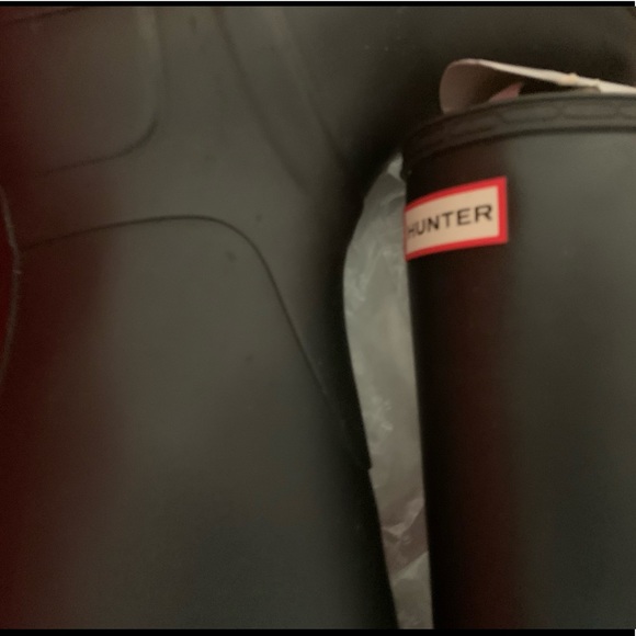 Hunter Tall Matte Flat Wellie Rain Boots UK 4 US 5 - Picture 6 of 9